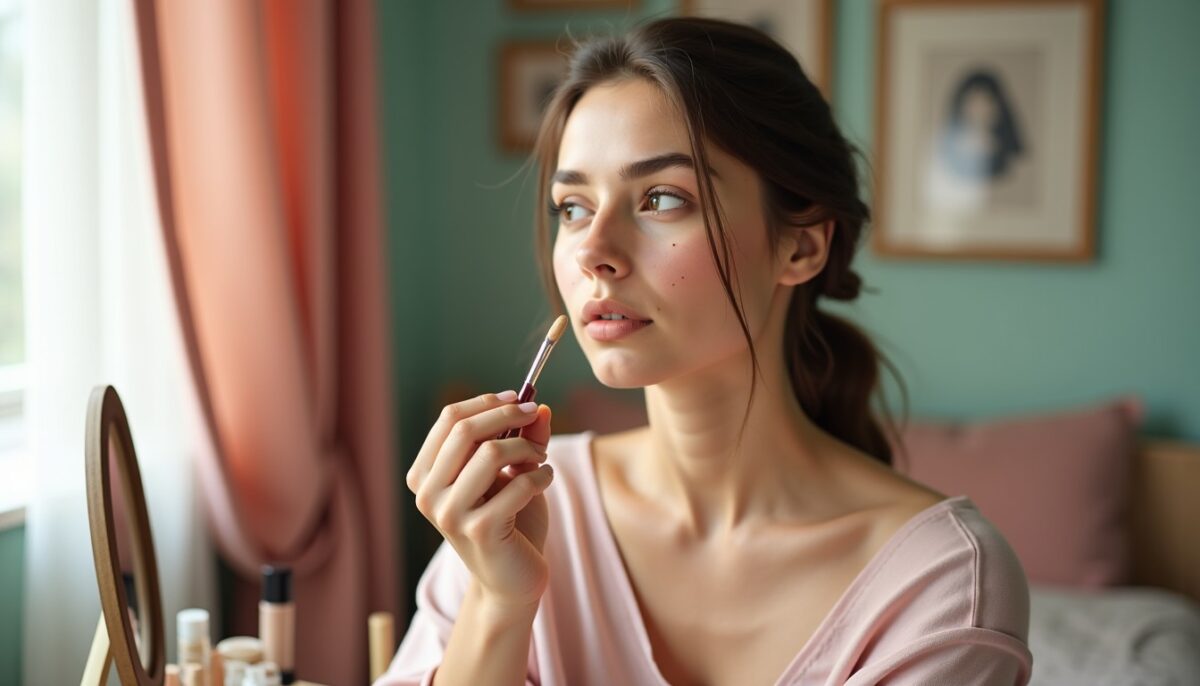 Maquillage : astuces efficaces pour camoufler un bouton rouge sur le nez
