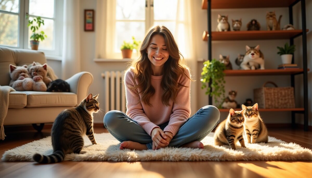 Cadeaux parfaits pour une amoureuse des chats : idées pour ravir une passionnée de matous
