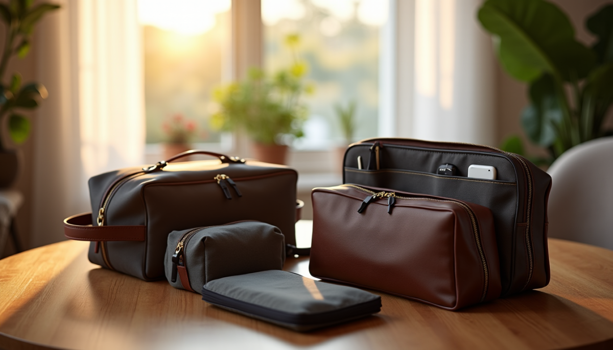 Trousse suspendue, pochette électronique, housses : tour d'horizon des organisateurs